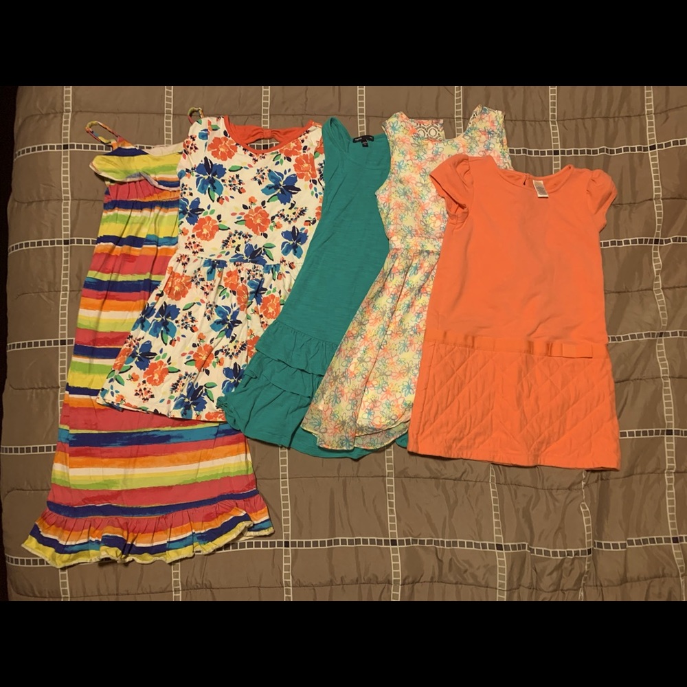 Bundle #3 of Girl's dresses size 7/8